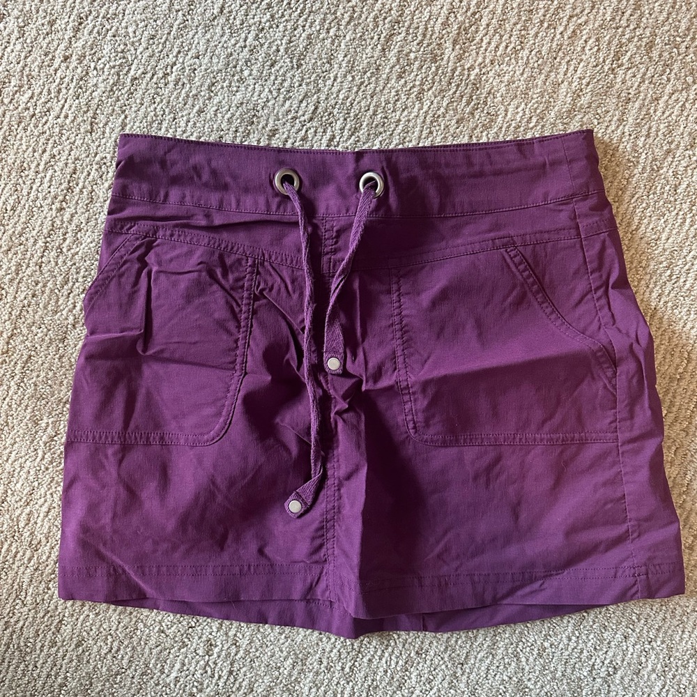 Prana purple skirt